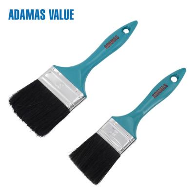 China Black Hair Natural Bristle Paint Brush Pig Bristles Painting Tools for sale