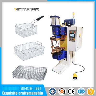 China Máquina de soldadura por pontos de malha de arame de aço carbono 2+2MM Soldadora por pontos de aço inoxidável à venda