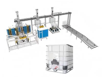 Cina Linea di produzione di gabbie a botte IBC in vendita