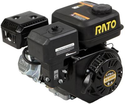 China 4 Stroke Rato R180 5hp Gasoline Mechanical Engine Horizontal Shaft Engine for Gasoline for sale