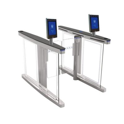 China Automatic Intelligent Stainless Flap Barrier Speed Gate Entrance Turnstile B323 FOB for sale