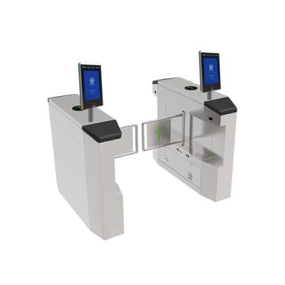 China OEM Logo Sliding Turnstile / QR Code Turnstile Gate / Security Swing Barrier Gate For Public Lobby E343 for sale