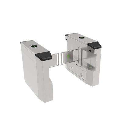 China Popular Automatic Turnstile Gate Flap Turnstile With Fingerprint, Card, QR Access Control Flap Barrier E343 for sale