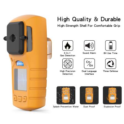 China O CH4 0.7W do Voc do sensor 0-100ppm do PID escolhe o monitor do gás à venda