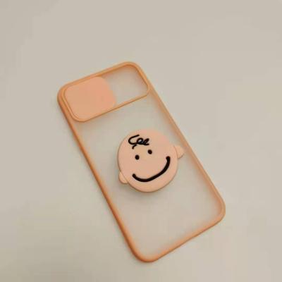 China Fashionable Cute Cartoon Mobile Phone Bracket Ring Airbag Buckle Telescopic Bracket for sale