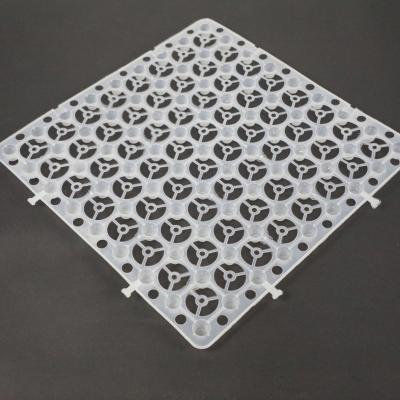 China Desagüe 50*50cm Célula de drenaje Hdpe para césped artificial en venta