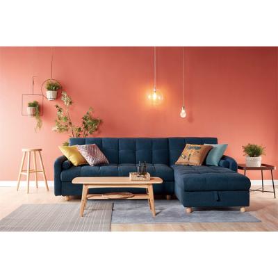 China Modern Home Living Room Furniture Top Fabric Design New Sofa Become Bed for sale