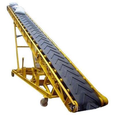 China Wear Resistant Climbing Movable Belt Conveyor Matching Conveyor Belt Conveyor For Truck Loading Unloading for sale