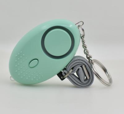 China Personal Security Self Defense Alarm 130dB Key Chain with Flashlight, Emergency Self Defense Weapon for Elderly Women Children and Elders for sale