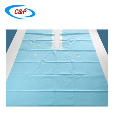 Chine Tissu non tissé jetable bleu U pour procédures médicales à vendre