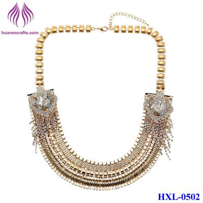 China New Fashion Celebrity Women Big chunk chain necklace Necklace for sale