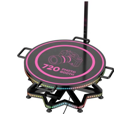 China Basic configuration/luxury configuration 360 photobooth machine 360 degree photo booth with rotating stand for sale