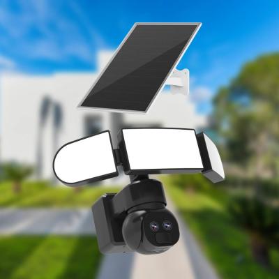 Chine Caméra de sécurité à batterie 4G à double objectif Caméra solaire à compression 4G avec zoom hybride 12X H.265 à vendre