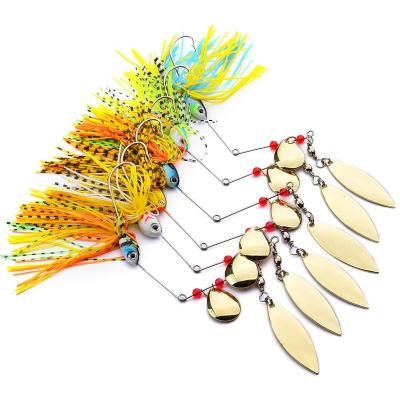 China sea water & Spoon Freshwater Green Yellow Fishing Lures Hard Groundbait,Metal ABS Fishing Jigs Saltwater Jig Lure for sale
