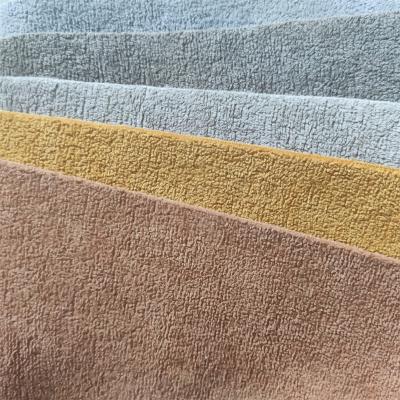 China 2022 Water Resistant Double Side Velvet Upholstery Sofa Fabric For Furniture Waterproof Sofa Fabric High Quality for sale