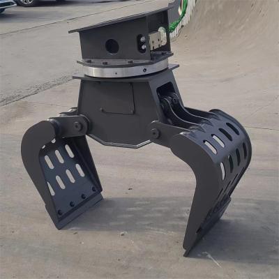 Κίνα Δονσάνγκ Excavator Attachment Wood Log Grapple με μέγιστη ανοιχτότητα έως 2300 MM προς πώληση