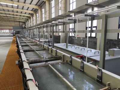 Cina Linea di rivestimento elettro galvanizzante per filo di recinzione e filo di legame in vendita