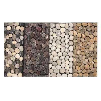 China Contemporary White Pebble Foot Massage Mat Pebble Mat for sale
