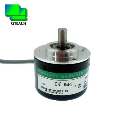 China Speed Sensor 8mm Shaft Rotary Encoder Incremental Rotary Encoder 5V 400 Pulses AB Phase Optical Encoder for sale