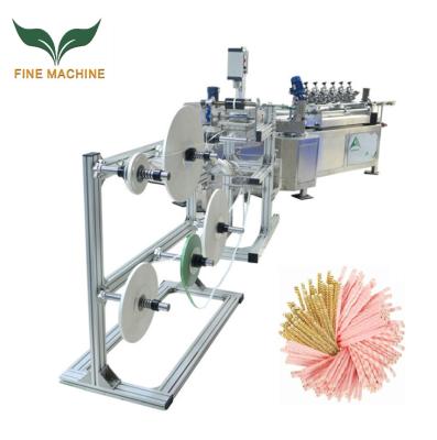 China Hotels Hotel Grades Speed Disposable Paper Drinking Straws Making Machine Multi-cutter Paper Straw Making Machine for sale