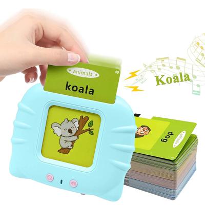 China Letter Game Machine Learning Toys Paper Acoustic Speaking English Flash Cards Educational Toys For Children Educational for sale
