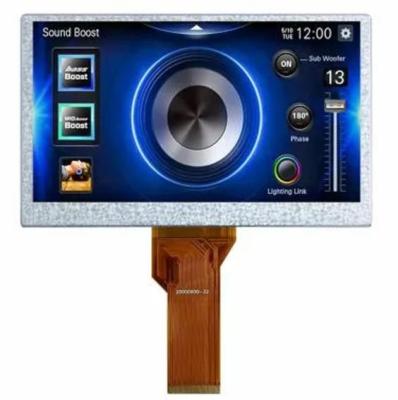 China 7 inch TFT-displaymodule met 250nits Helderheid en grote temperatuur Te koop