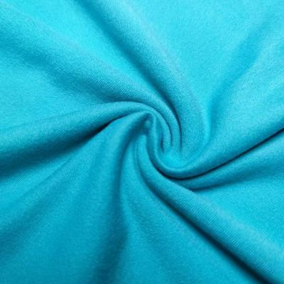 China Brushed Sueded 32S Double Yarn One side Peached Brushed Jersey High quality Fashion Brand Thick Heavy Yoga leggings knitted fabric for sale