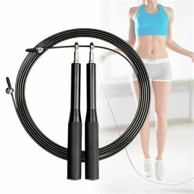 China Fitness Equipment Application Training Fitness Accessories Skipping Rope Handle Speed Aluminum Jump Rope for sale