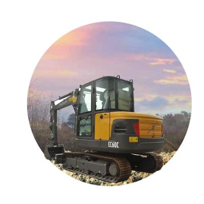 China Used Volvo Ec60C Excavator Germany Original Used Crawler Construction Excavator For Sale for sale