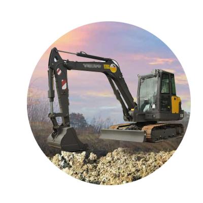 China Hot Sale Germany Excavator Used Germany Original Volvo Ec60C Crawler Construction Excavator for sale