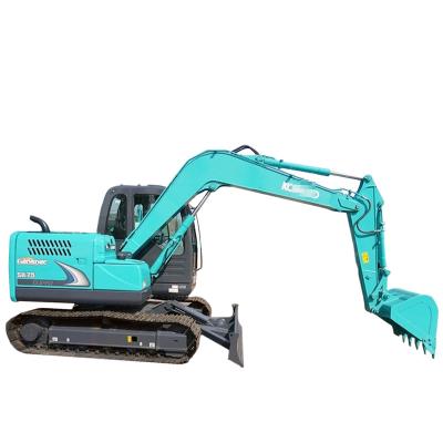 China Large Quality 75-8 Used Kobelco Construction Excavator Cheap For Sale With Good Condition for sale