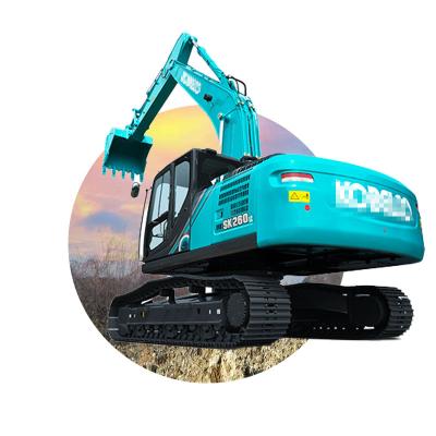China Good Construction Condition Used Large Excavator For Sale Kobelco SK260 Excavator for sale