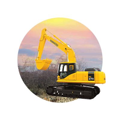 China Building Used 27 Ton Crawler Excavator High Quality And Cheap Price Crawler Excavator Komatsu PC270-7 for sale