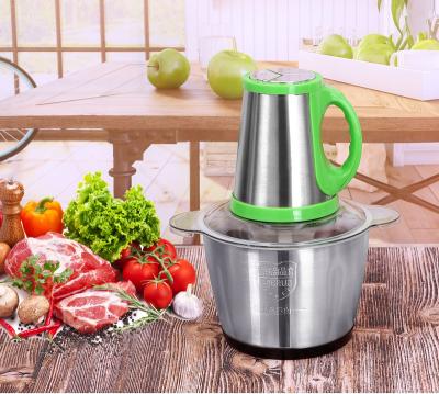China 2/3 Blades Shredder & Cleaver 4/6 Speed Meat Sheet Meat Slicers Commercial Vegetable Food processors2L/3L/5L/6L/10L for sale