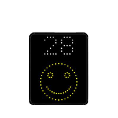 China Roadway Safety Signs Flashing Activates Speed Limit Signs Swing Tester Display Vehicle Activated Traffic Radar Sign for sale