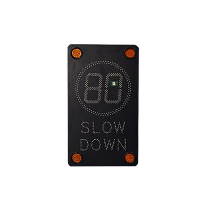 China Pedestrian Solar Powered Traffic Speed Limit Warning Vehicle Activated Radar Detector Speed Signs for sale