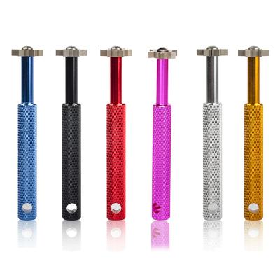 China OEM Gr oove Sharpener with 6 Heads Golf Club Gr oove Sharpener Re-Grooving Tool Cleaner Irons Wedges for sale