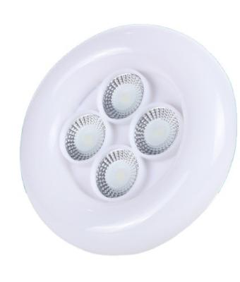 China Three Hole Four INDOOR Led Stacked Foldable Spotlight Disc Light Bulb Super Bright Garage Light Bulb for sale