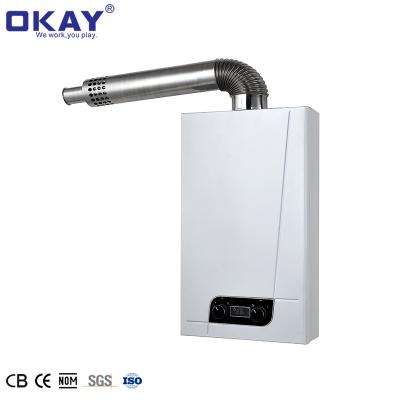 China Popular Hotel Immersion Thermostat Portable Gas Ignition Fired Hot Water Heater Flame for sale