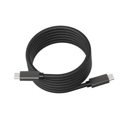 Китай OEM черный магнитный USB 2.0 кабель типа C к типу C кабель данных для мобильного телефона продается