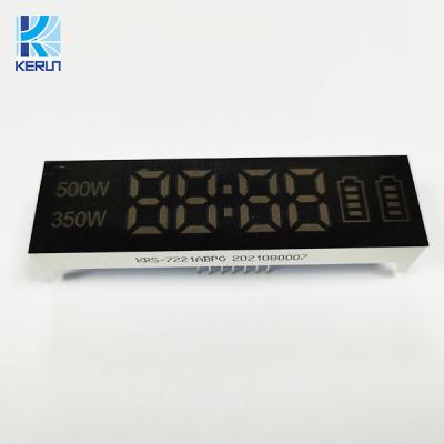China Pantallas LED de encargo de los aparatos electrodomésticos 72*21m m 7 exhibiciones llevadas numéricas del segmento en venta