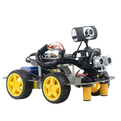 China Smart Line Obstacle Avoidance Development Bluetooth plastic video wifi STM32 programming robot patrol kit for sale