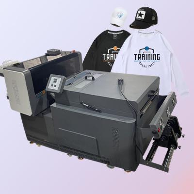 China Schoolbag/Shoes Printing Machine Multicolor A3 DTF Printer With 2*XP600/I1600 Print Head Printheads for sale
