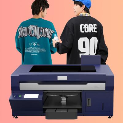China Single DTG Printer Desktop Digital Fabric Printer Printing Textile Printer Machine For T-Shirt Printing for sale