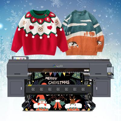 China 1900mm Digital Fabric Sublimation Textile Printer With High Printing Speed for sale