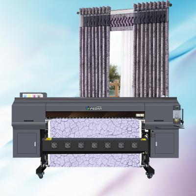 China Digital Industrial Printhead Dye Textile Sublimation Printer 1900mm For Mat / Shower Curtain for sale