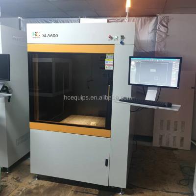 China 600mm High Speed Precision Photoresist Resin 3d Printers SLA Laser Resin UV Industrial 3d Printer for sale