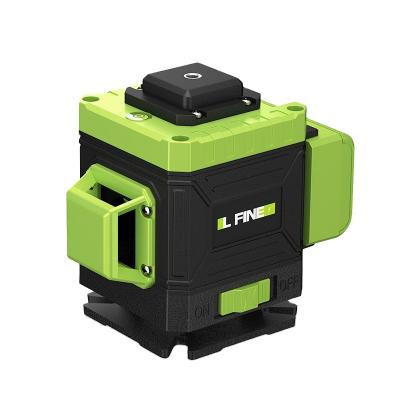 China Professional New Arrive Laser Level Display Level 12 Green Line Laser Level Rechargeable 360 Degree Laser Level 105x125x115 mm for sale