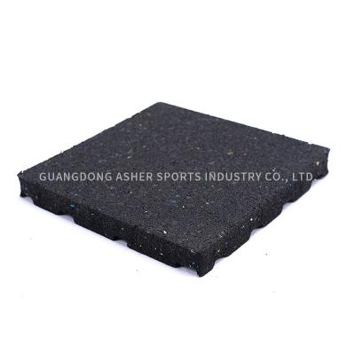 China Anti Fatigue Gym Rubber Mat Rolls EPDM Material Interlocking Floor Tiles type for sale
