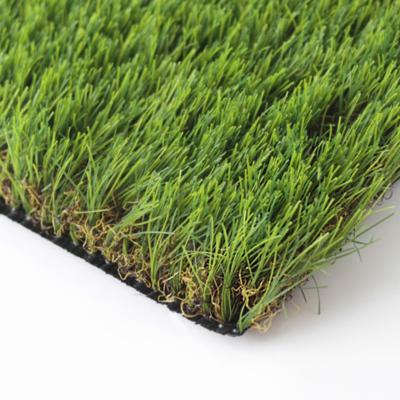 China Erva artificial para decoração de jardim Erva falsa Erva sintética Resistente aos raios UV Fácil de instalar à venda